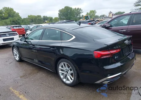 2024 Audi A5 Sportback Premium Plus 45 Tfsi Quattro S Tronic из США, поврежденный, VIN WAUFACF58RA092538